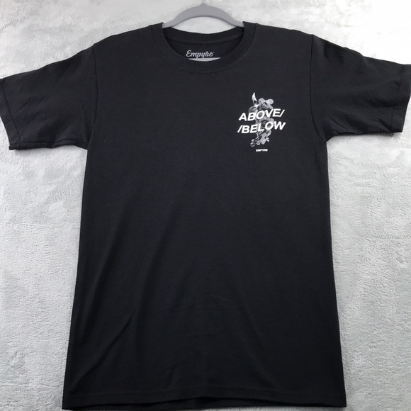 Men's HUF and Empyre Black Graphic Tee Shirt Lot Size Small - Picture 10 of 15